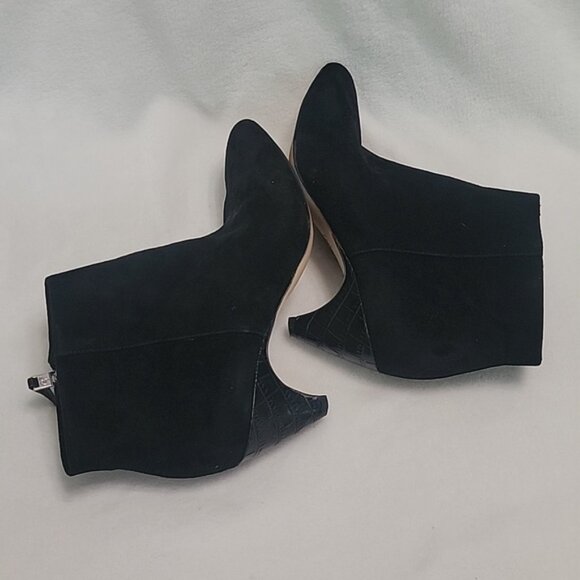 Sam Edelman Black Ankle Boots Size 8.5 - Picture 7 of 11